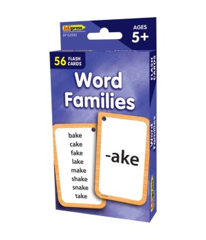 Word Families Flash Cards