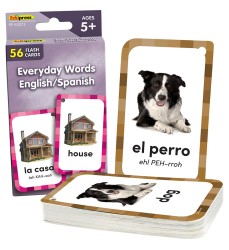Everyday Words English / Spanish Flash Cards