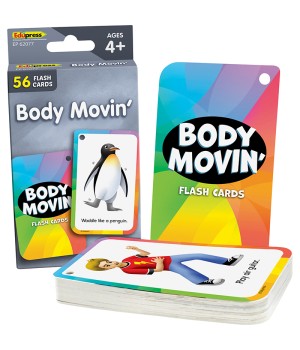 Body Movin' Flash Cards