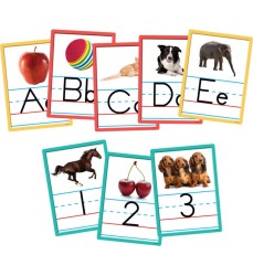 Alphabet and Numbers Accents, Pack of 36
