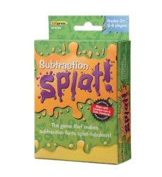 Subtraction Splat! Card Game