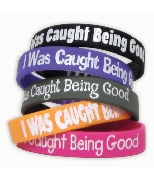 I Was Caught Being Good Wristband Pack, Pack of 10