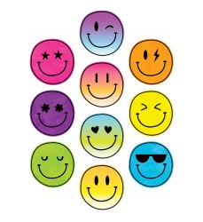 Brights 4Ever Smiley Faces Accents, Pack of 30