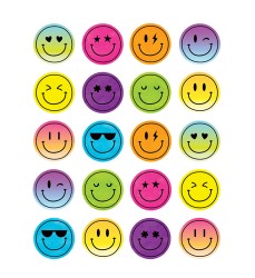 Brights 4Ever Smiley Faces Stickers, Pack of 120