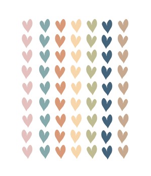 Everyone is Welcome Hearts Mini Stickers, Pack of 378