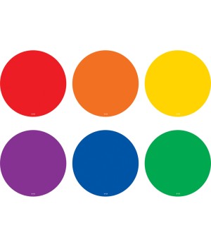 Spot On® Colorful Circles Carpet Markers