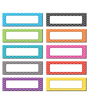 Chevron Labels Magnetic Accents, Pack of 20