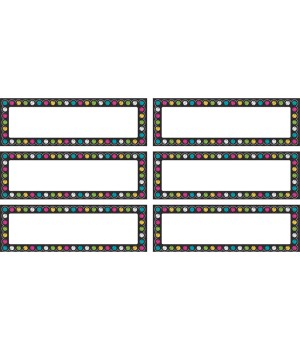 Chalkboard Brights Labels Magnetic Accents, Pack of 20