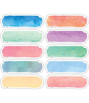 Watercolor Labels Magnetic Accents