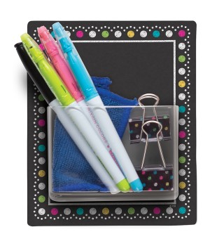 Clingy Thingies® Storage Pockets, Chalkboard Brights
