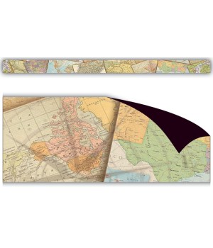 Travel the Map Magnetic Border, 24 Feet