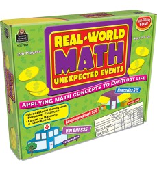 Real World Math: Unexpected Events Game