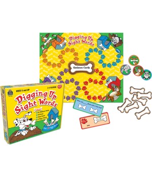 Digging Up Sight Words Board Game