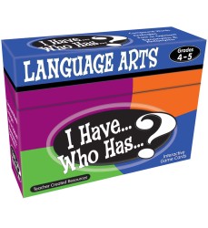 I Have, Who Has Language Arts Game, Grade 4-5