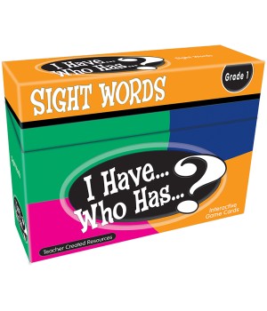 I Have, Who Has Sight Words Game, Grade 1