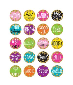 Confetti Stickers, Pack of 120