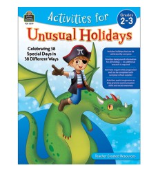 Activities for Unusual Holidays: Celebrating 38 Special Days in 38 Different Ways, Grade 2-3