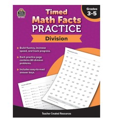 Timed Math Facts Practice: Division