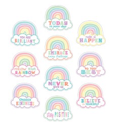 Pastel Pop Positive Sayings Accents, Pack of 30