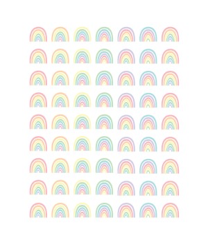 Pastel Pop Rainbows Mini Stickers