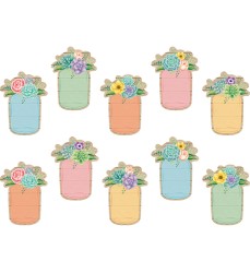 Rustic Bloom Mason Jars Accents, Pack of 30