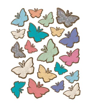 Home Sweet Classroom Butterflies Stickers, Pack of 120