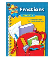Practice Makes Perfect: Fractions Book, Grade 3