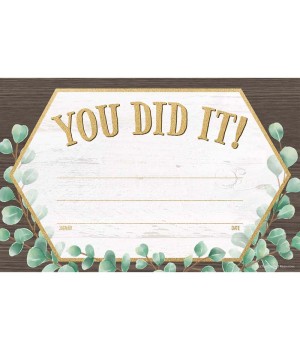 Eucalyptus You Did It! Awards, Pack of 30