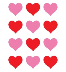 Hearts Mini Accents, Pack of 36