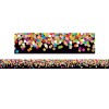 COLORFUL CONFETTI ON BLACK BORDER COLORFUL CONFETTI ON BLACK BORDER