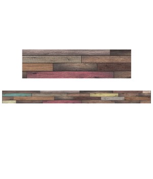 Reclaimed Wood Design Straight Rolled Border Trim, 50 Feet