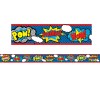 SUPERHERO STRAIGHT ROLLED BORDER SUPERHERO STRAIGHT ROLLED BORDER