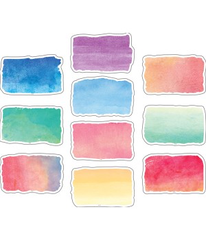 Watercolor Accents, Pack of 30