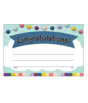 Oh Happy Day Congratulations Awards, Pack of 30