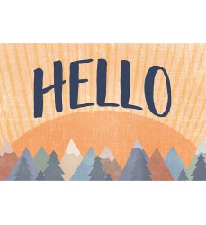 Moving Mountains Hello Postcards, Pack of 30