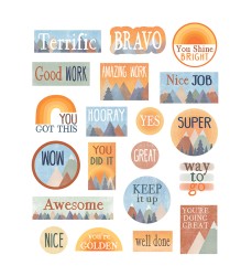 Moving Mountains Stickers, Pack of 120