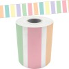 PASTEL POP STRIPES ROLLED BORDER PASTEL POP STRIPES ROLLED BORDER