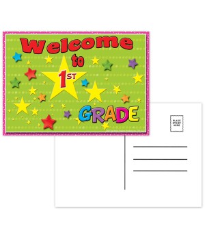 Welcome to 1st Grade Postcards, Pack of 30