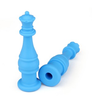 Chess King Silicone Chewable Pencil Topper