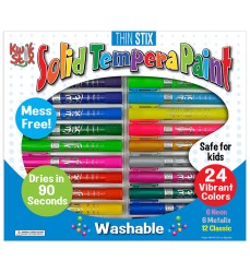 24/ST THIN STIX SOLID TEMPERA PAINT