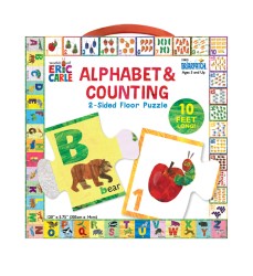 The World of Eric Carle Alphabet & Counting 2-Sided Floor Puzzle