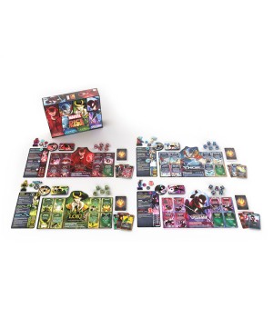 Marvel Dice Throne 4-Hero Box (Scarlet Witch, Thor, Loki, Spider-Man)