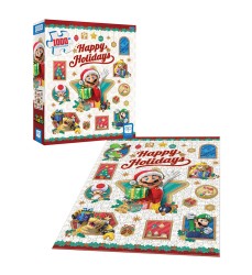 Super Mario "Happy Holidays" 1000-Piece Puzzle