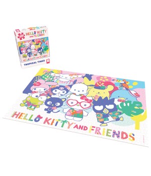 Hello Kitty and Friends Tropical Times 1000-Piece Puzzle