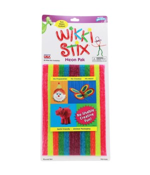 Wikki Stix®, Neon Colors, Pack of 48