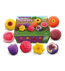 Sensory Play Stones  Flowers, Set of 8