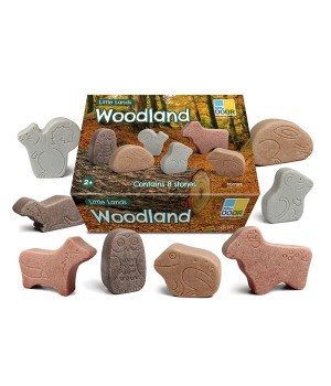 Little Lands  Woodland, Set of 8 Stone Figures