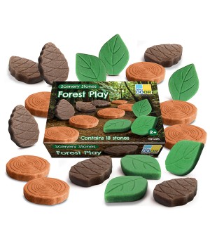 Scenery Stones  Forest Play, Set of 18