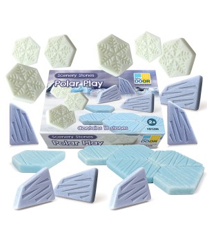 Scenery Stones  Polar Play, Set of 18