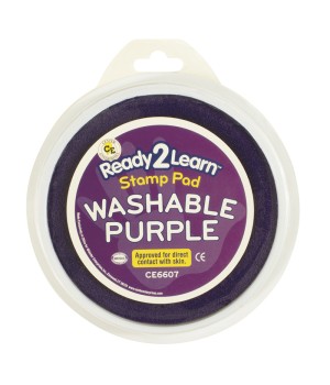 JUMBO CIRCULAR WASHABLE PURPLE PAD